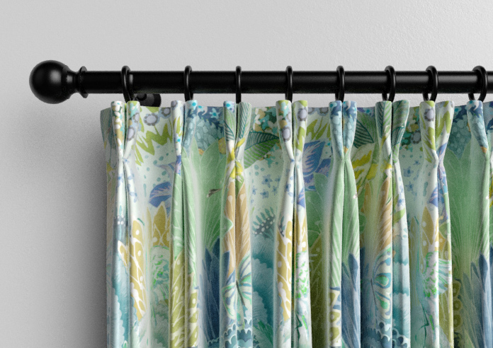 Kolkata Velvet, Spring Mist - Made to Measure Curtain - Image 10
